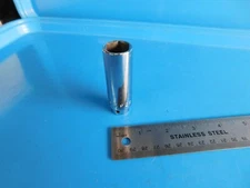 USED, MAC TOOLS  " 17 MM "  DEEP  3/8 IN. DR.  SOCKET, PART #XD616MM
