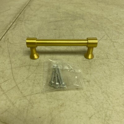 Signature Hardware Strasbourg Solid Brass Cabinet Pull – 3-3/4” – Polished Brass