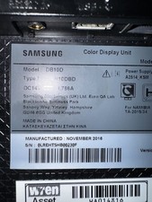 Samsung 10" DB10D colour display unit Screen  Burn  LH10DBD NO POWER SUPPLY