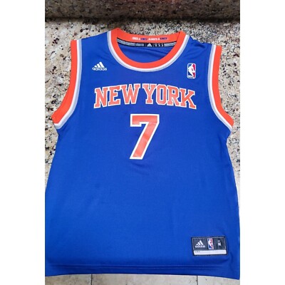 NEW YORK KNICKS #7 CARMELO ANTHONY ADIDAS NBA JERSEY YOUTH ( M