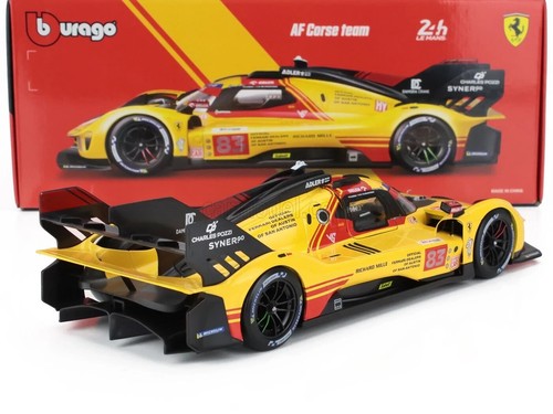 BURAGO18-16304 FERRARI 499P 24H LE MANS 2024 #83 KUBICA 1/18 - Foto 2 di 5