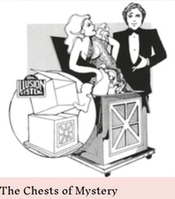 CHESTS OF MYSTERY - ILLUSION BUILDING PLANS -  OSBORNE