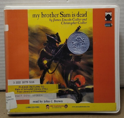 My Brother Sam Is Dead by Christopher & James Lincoln Collier - 4 CD Set