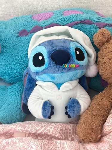 Lilo & Stitch Kawaii Pajama Cloak Plush Doll Toy Stuffed Pillow Birthday Gift - Picture 4 of 11