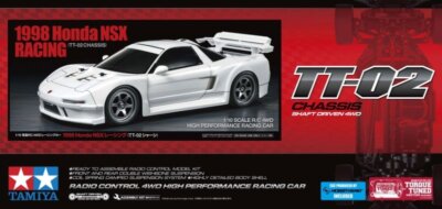 plyphoページ Tamiya 58739 1/10 EP RC TT02 Chassis Car Kit Honda Acura NSX