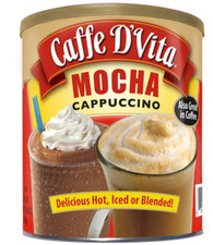 Caffe D  vita Mocha Cappuccino Mix - Mocha Powder Mix, Instant Cappucci