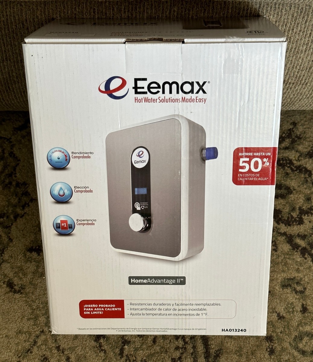 Eemax Electric Tankless Point of Use Water Heater 13 kW 240V Wall