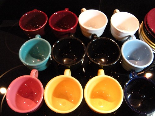 Homer Laughlin Fiestaware Cup & Saucer Sets, Multiple colors at $8.95/set - Picture 12 of 55