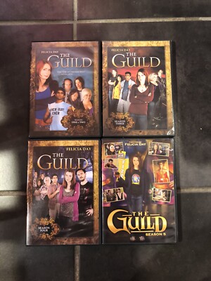 DVD Series The Guild The Complete Season One Two Three Four & Five - S4