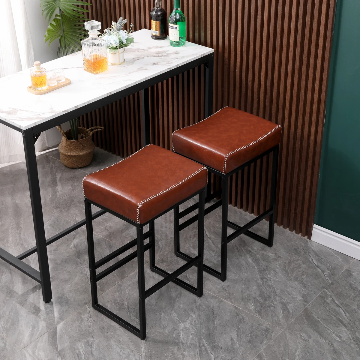 Bar Stools Set of 2 28