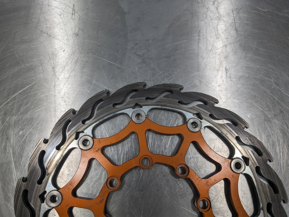 Yamaha YZ250F 2006 Moto-Master llama flotante aluminio kit de rotor de freno negro Foto 3 de 4