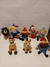 Rudolph Red Nose Reindeer Island Of Misfit Toys Mix Lot of 8 Plush Stuffins CVS