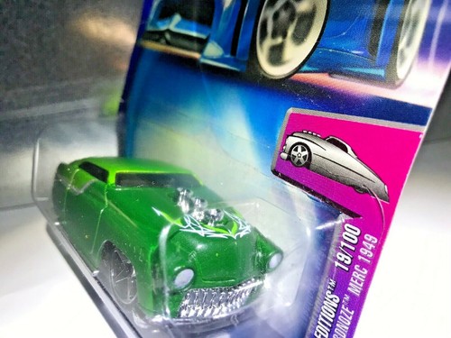 HOT WHEELS 2004 PRIME EDIZIONI HARDNOSE MERCURY 1949 Variante Verde 19/100 - Foto 3 di 5