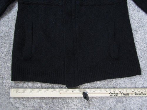 Joe's  Sweater Womens XS Full Zip Hoodie Black Long Sleeve Activewear Casual - Picture 9 of 11