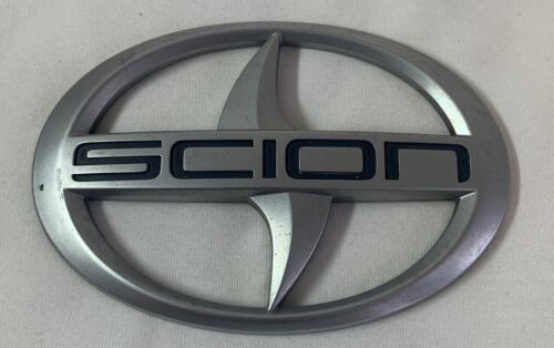 SCION oval car emblem ~ 4 3/4 inches