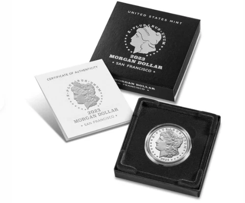 2023 Morgan Silver Dollar Proof Coin  (San Francisco) 23XF