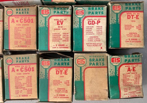 VINTAGE EIS BRAKE PARTS NOS WHEEL CYLINDER KITS X 19 BOXES - Picture 3 of 7