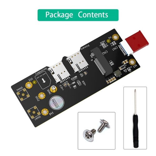 Connect 3G/4G/5G Networking to PC with M.2 NGFF USB 3.0 Adapter and 2 Card - Picture 3 of 8