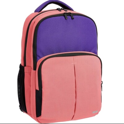 Amazon Basics Schulranzen Rucksack Pack Pink & Lila College University