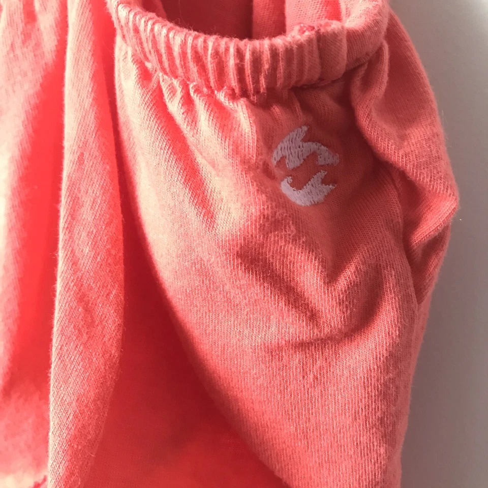 Vestido de verão Billabong Girls M coral midi estilo império verão praia piscina - Imagem 3 de 4