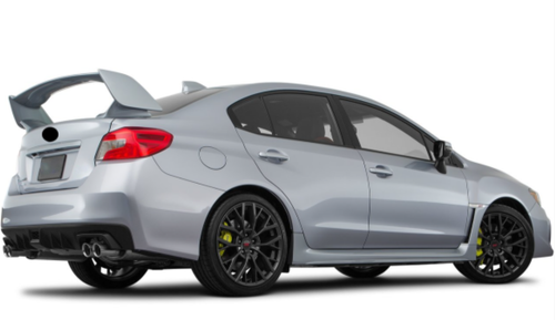 ABS Unpainted Rear Trunk Spoiler Wing Lip For 2015-2021 Subaru WRX STI Sedan 4DR - Picture 4 of 7