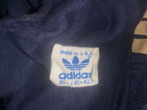 Men’s VTG 1970’s-80’s Adidas Trifold Tennis Running Shorts Size CL - 第 3/3 張圖片