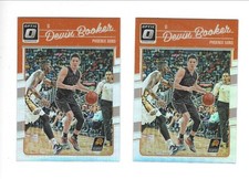 DEVIN BOOKER 2016-17 OPTIC PRISM HOLO SILVER #121 NICE (2) CARD LOT PHOENIX SUNS
