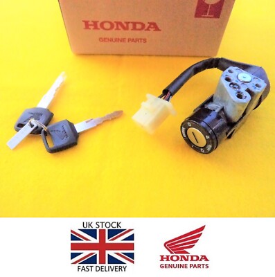 Honda MSX125 GROM Zündschloss Zylinder & Schlüssel 2016 - 2020 *ORIGINAL & UK LAGER*