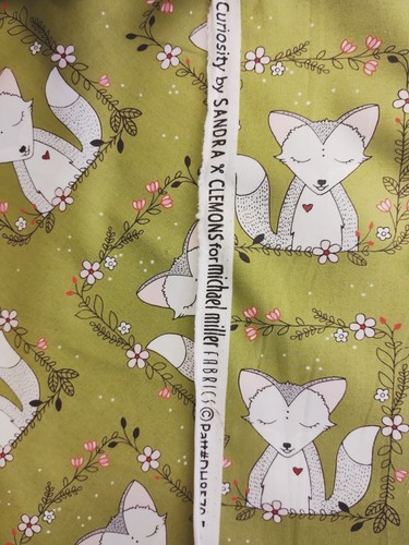 Michael Miller Foxes Curiousity by Sandra Clemons 100% Cotton Fabric, per 50cm - Picture 8 of 8