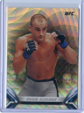 2018 TOPPS CHROME UFC Knockout Wave #/99 Refractor UFCKA-EA Eddie Alvarez