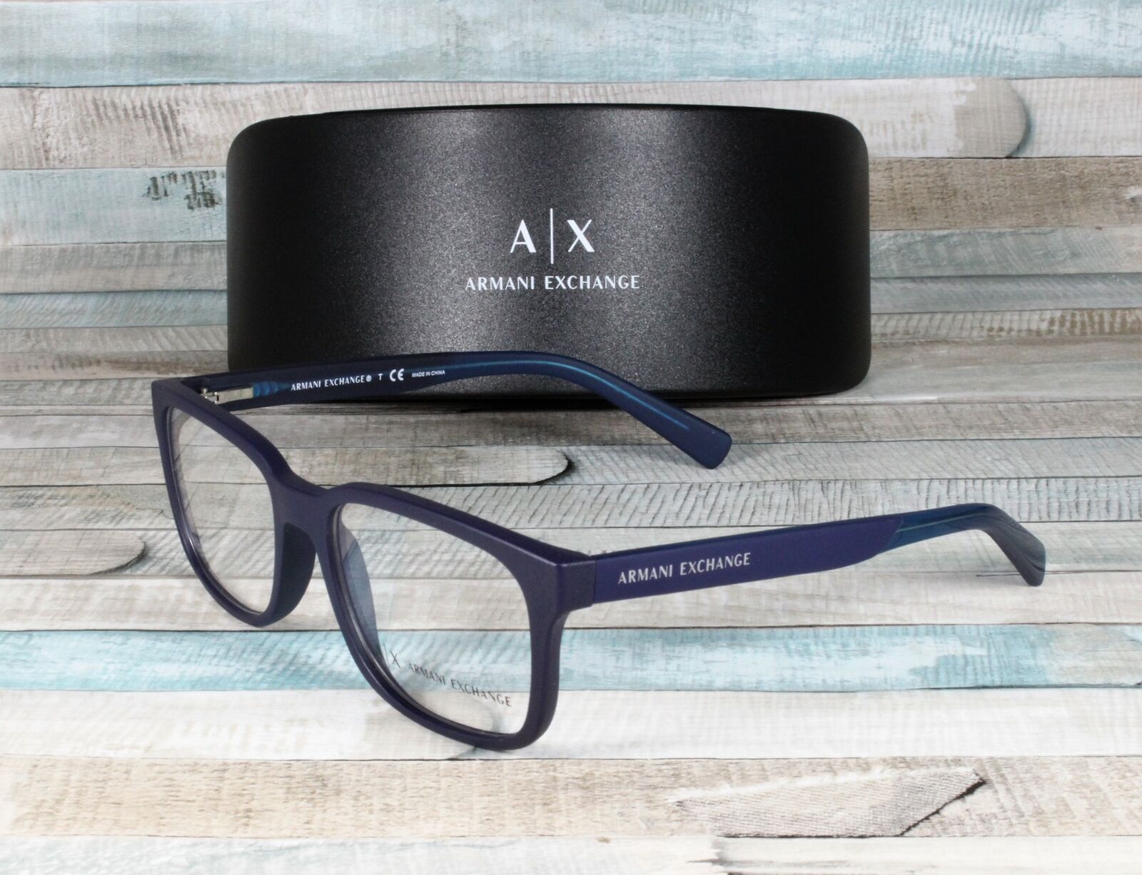 ARMANI EXCHANGE AX3029 8183 Matte Blue Demo Lens 54 mm Men's Eyeglasses