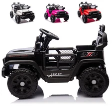 24V 2-Seater Electric Kid Child Ride On Car Jeep Toy Music Parents Control 160W