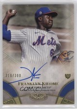 2021 Topps Tier One Break Out Auto 216/300 Franklyn Kilome #BOA-FKI Auto 13kt