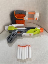 Nerf Modulus Blaster With Attachments And 6 Darts: Extender With Clip EUC