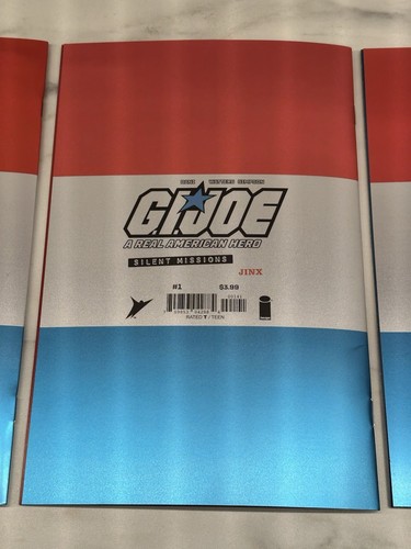 GI Joe ARAH Silent Missions 1:25 Foil Variant Cover COMPLETE SET OF 5! - Picture 11 of 12
