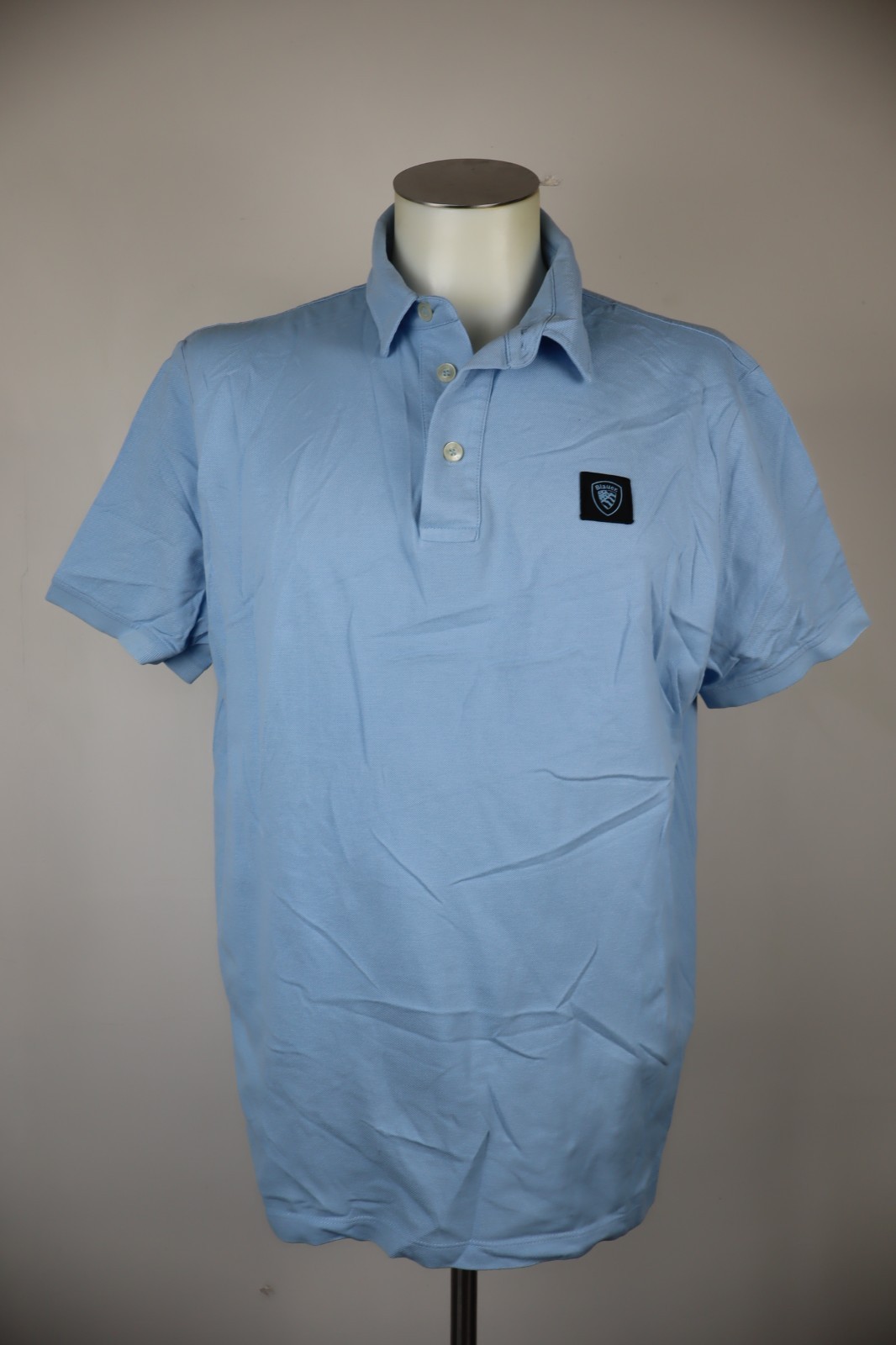 BLAUER MAGLIA POLO UOMO TG XL MAN T-SHIRT CASUAL VINTAGE MANICA CORTA COTONE