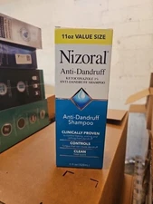 Nizoral AD Anti Dandruff Shampoo CLEAN Fresh Scent 11 oz EXP 10/25