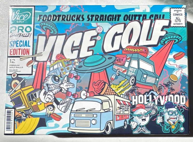 Vice Golf Pro Goofballz Foodtrucks Straight Outta Cali Special Edition (Sealed)