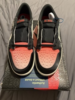 Nike Air Jordan 1 Retro Low OG PSG Paris INFRARED 23 HF8828-100 Sz 11.5
