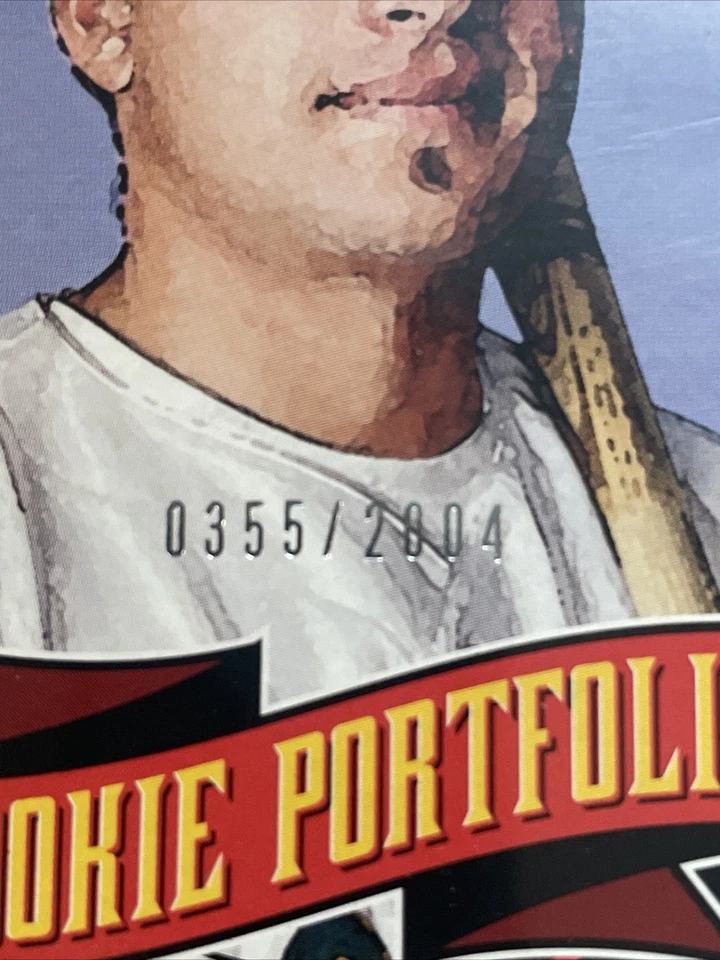 2004 Upper Deck Play Ball - Rookie Portfolio Mike Rouse #155 /2004 (RC) - Image 3 of 4