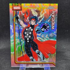 2026 Topps Chrome Marvel Comics Wiccan Storm's Lightning Refractor #198
