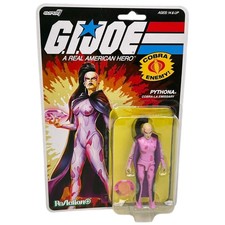 GI Joe ReAction Pythona Cobra-La Emissary 3.75  Action Figure 2025 Super7 Sealed