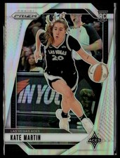Kate Martin #126 2024 Panini Prizm WNBA Silver Prizms 7476