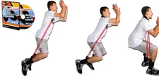 MVP Vertical Jump Elite System to Jump Higher, Training DVD w/Resistance Bands