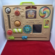 Vintage Fisher Price Activity Center #134 1973 Baby Toddler Crib Busy Board