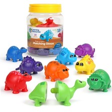 Snap n Learn Matching Dinos Multicolor Toy for Kids 18 Months and Up