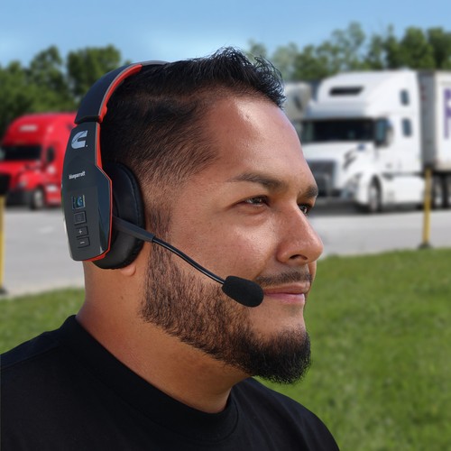 Casque camionneur sans fil Cummins Edition CMNBPB450XT BlueParrott avec micro Premi - Photo 6 sur 8