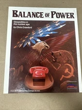 Balance Of Power Mindscape Amiga 512k Preowned Game