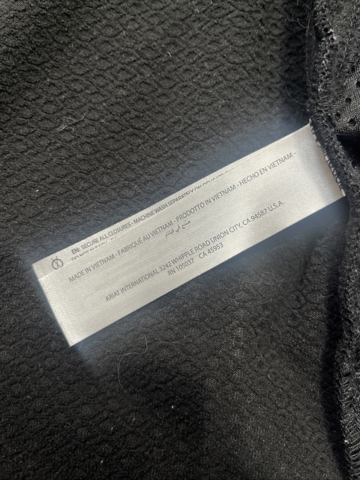 Ariat AriatTek Softshell Jacket Black Full Zip Wo… - image 4