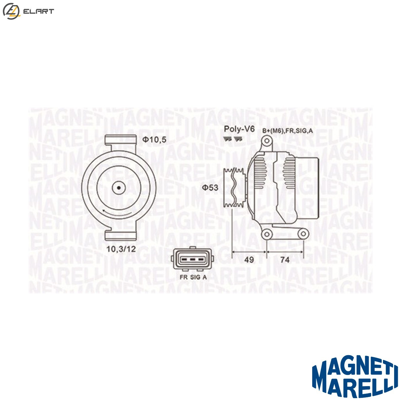 ALTERNATOR 063731638010 FOR JAGUAR FORD MONDEO/III/Mk/Clipper/Turnier/IV 2.2L